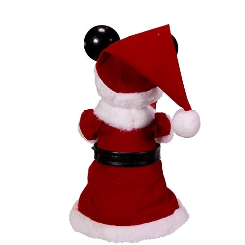 Kurt Adler dn9168 25,4 cm Mickey Mouse Treetop/Tablepiece con Brazos Bendable