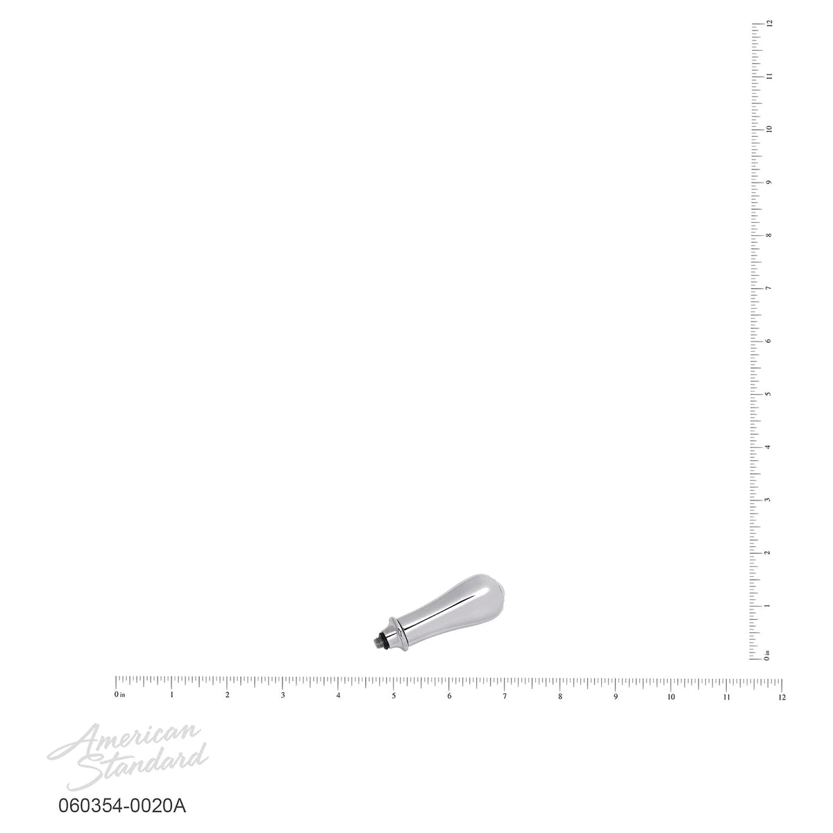 American Standard 060354-0020A - Manija de palanca de metal, cromo pulido