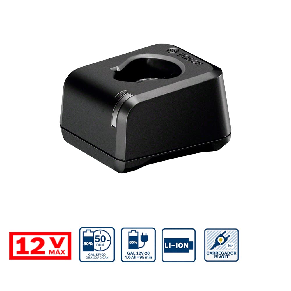BOSCH Cargador de baterías 12V 2A GAL 12V-20