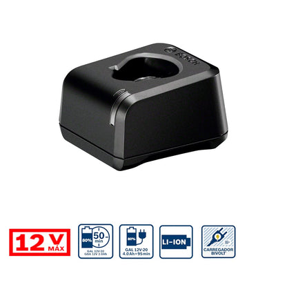 BOSCH Cargador de baterías 12V 2A GAL 12V-20