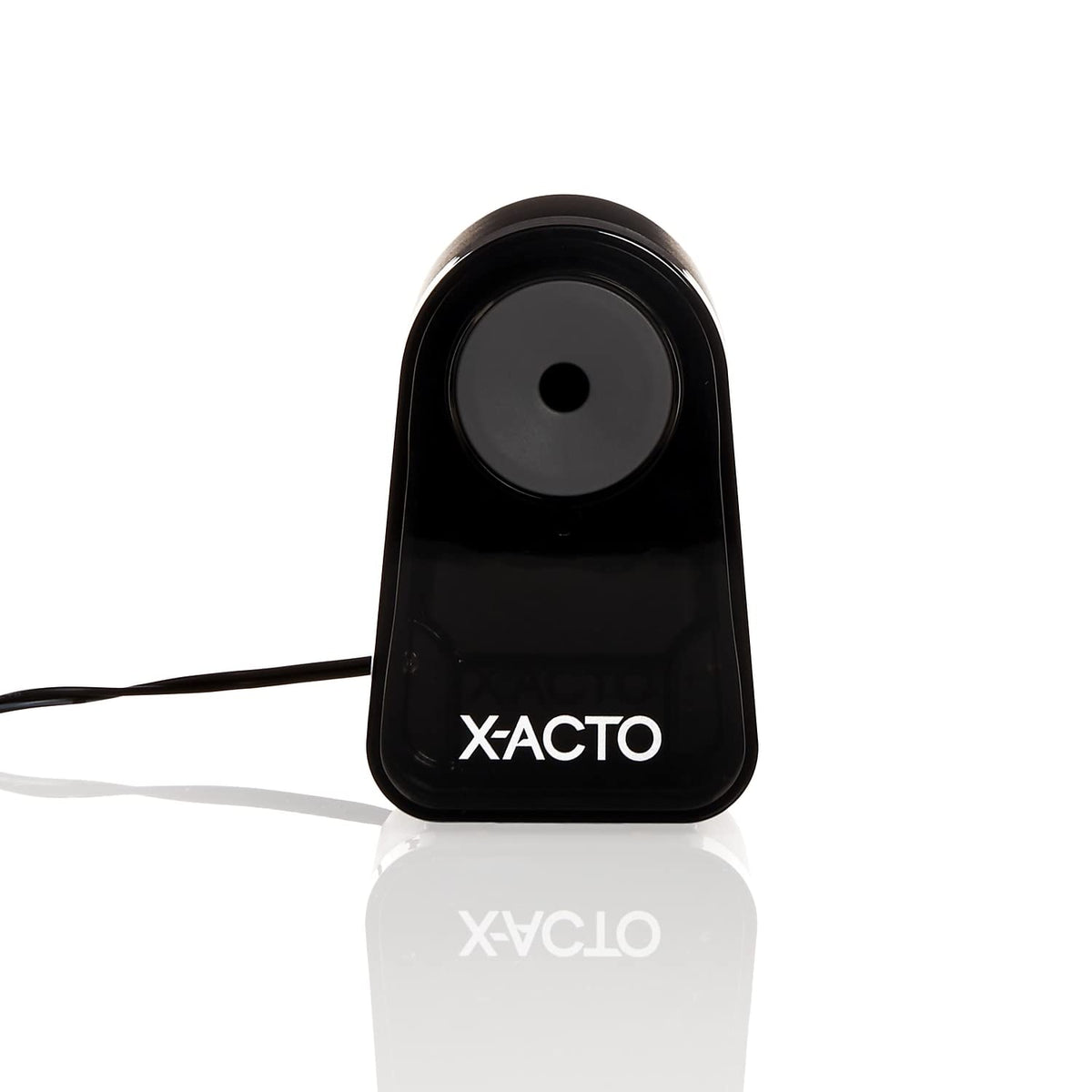 X-ACTO - Sacapuntas eléctrico Mighty Mite, con lápiz Saver®, motor SafeStart®, negro, 1 unidad - hogar, oficina, escuela, suministros para profesores