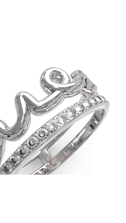 Anillo para Mujer Guess SAY MY NAME