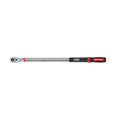 CRAFTSMAN - Llave dinamométrica digital, SAE, 1/2 pulgadas, 50-250 FT-LB, (CMMT99436)