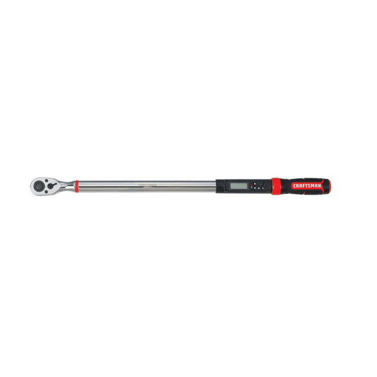 CRAFTSMAN - Llave dinamométrica digital, SAE, 1/2 pulgadas, 50-250 FT-LB, (CMMT99436)