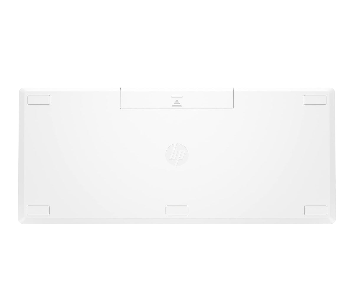 HP Teclado Inalámbrico 350, Conectividad 10 Metros, 2.4 GHz, en Español, Windows/Mac OS, Multi-Dispositivo, Blanco (692T0AA)