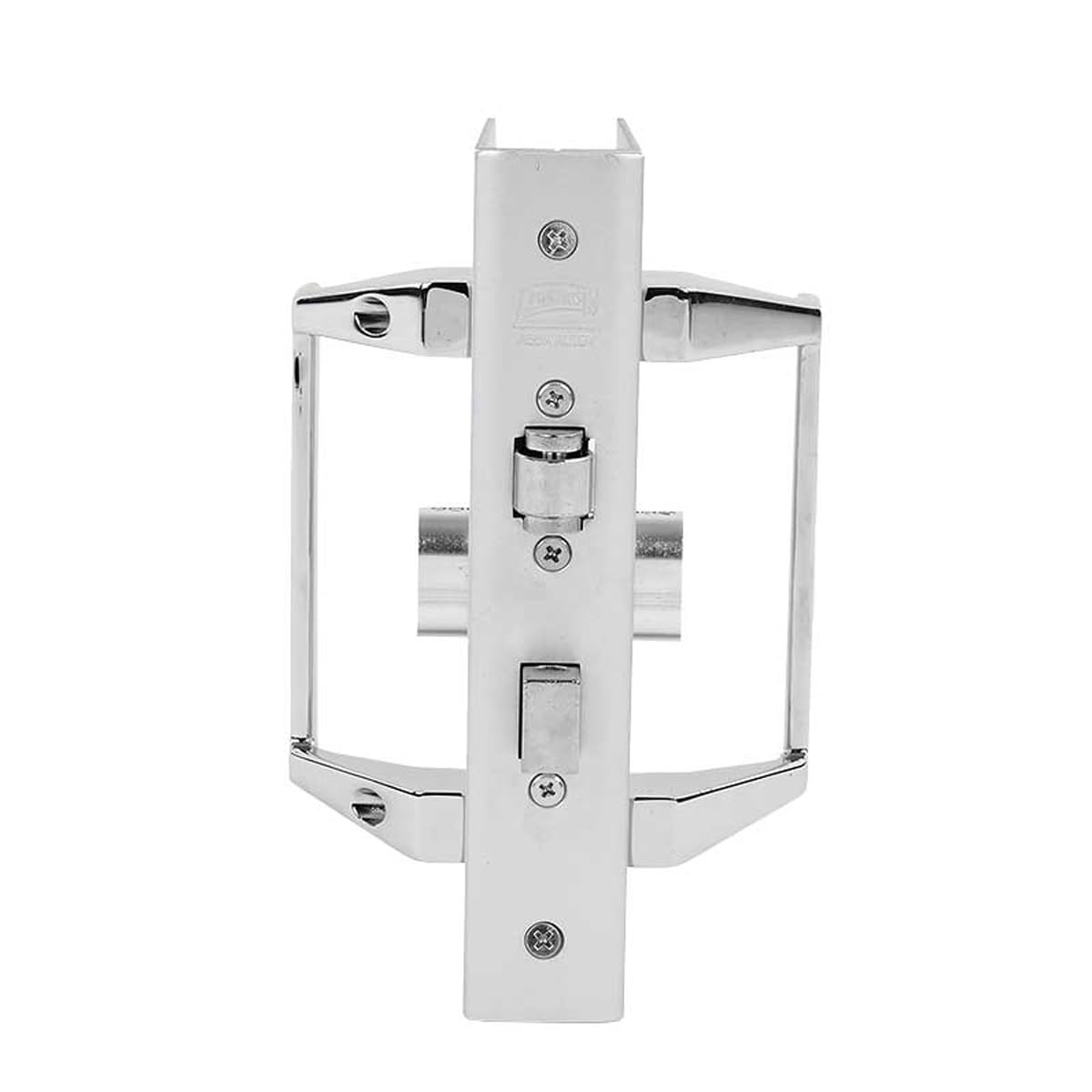 Phillips Cerradura Modelo 525 Con Doble Cilindro Para Puerta De Aluminio Plata