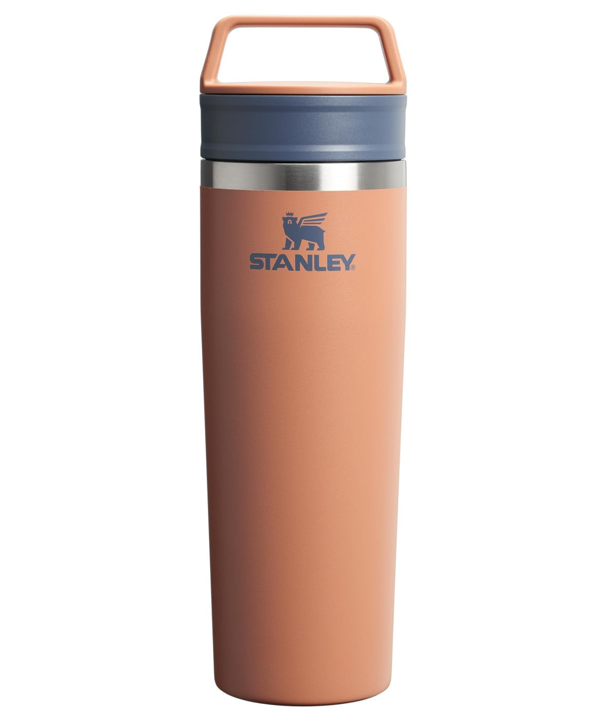 STANLEY Cafe To Go - Taza de viaje de 20 onzas, tapa a prueba de fugas de dos partes, vaso para café, té y bebidas, taza de café aislada de acero inoxidable, sin BPA, tostada