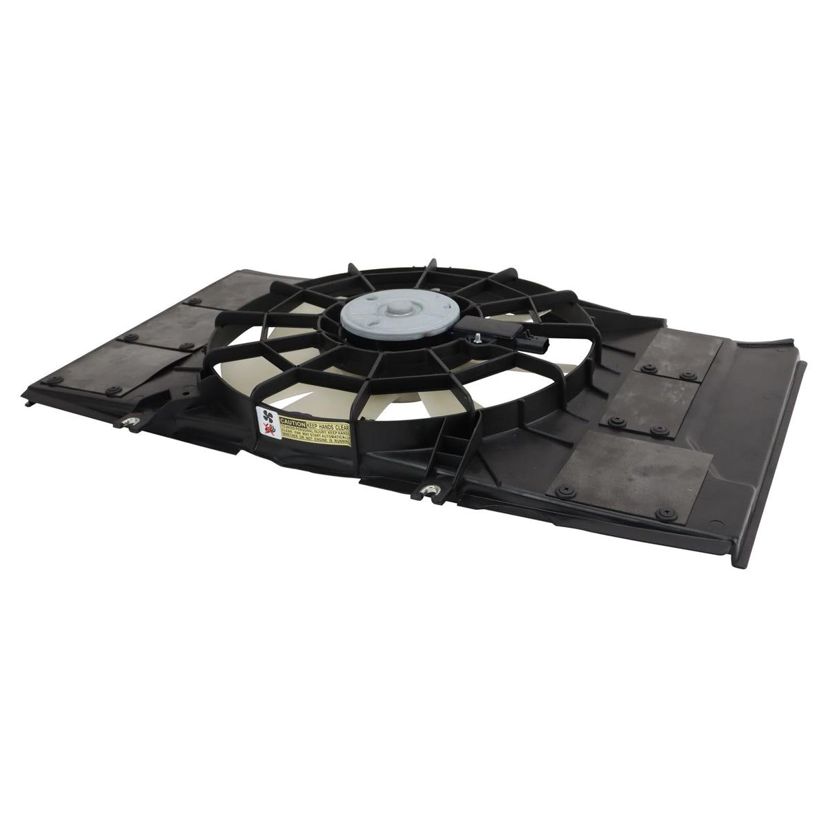 TRQ - Conjunto de ventilador de refrigeración de radiador compatible con Dodge Neon Plymouth CH3115107 2000-2001