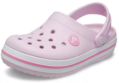 Crocs Crocband zueco para niño - 12.0 cm E - Ballerina Pink