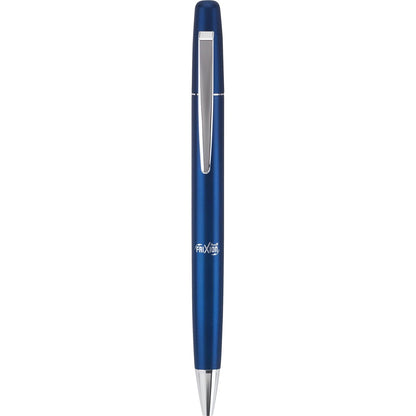 Pluma Roller Pilot FriXion LX 0.7 mm, Tinta Azul Borrable, Cuerpo Metálico color azul mate, Retráctil y Recargable
