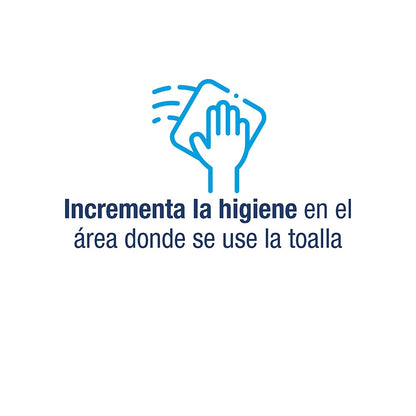 Toalla en Rollo para Manos Kleenex Antibacterial, Caja con 6 Rollos de 160 Metros, con Impresión, Kimberly Clark Professional.