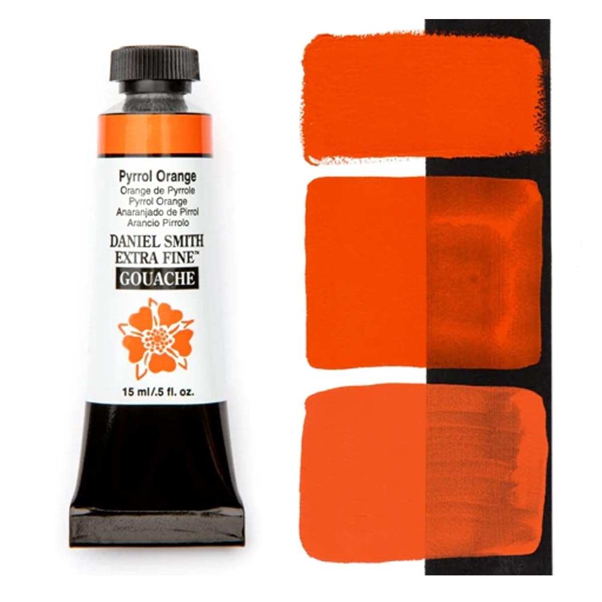Daniel Smith Pintura Gouache Extra Fino Pyrrol Orange S-2 15 ml