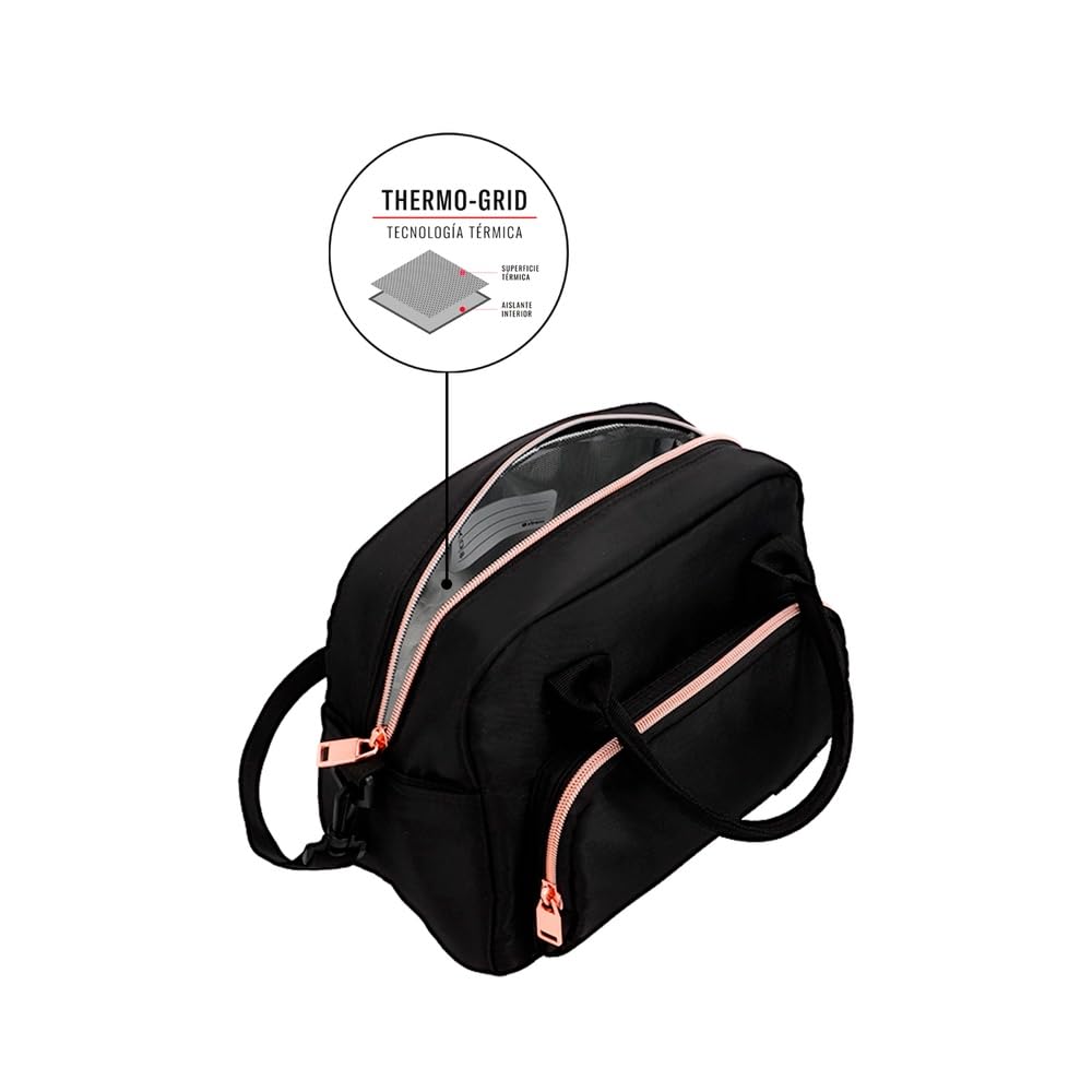 Xtrem Lonchera Bayside 6Xt Black/Rose Gold