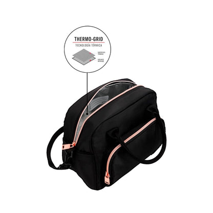 Xtrem Lonchera Bayside 6Xt Black/Rose Gold