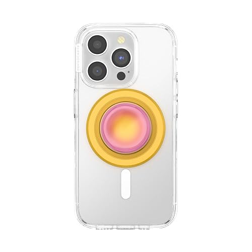 PopSockets - Agarre para teléfono MagSafe, Agarre magnético Seguro y Soporte para teléfono, Soporte Manos Libres, Compatible con Carga inalámbrica, Lindos PopSockets - Jelly Sunni