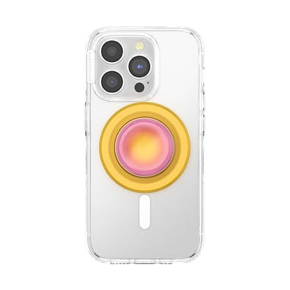 PopSockets - Agarre para teléfono MagSafe, Agarre magnético Seguro y Soporte para teléfono, Soporte Manos Libres, Compatible con Carga inalámbrica, Lindos PopSockets - Jelly Sunni