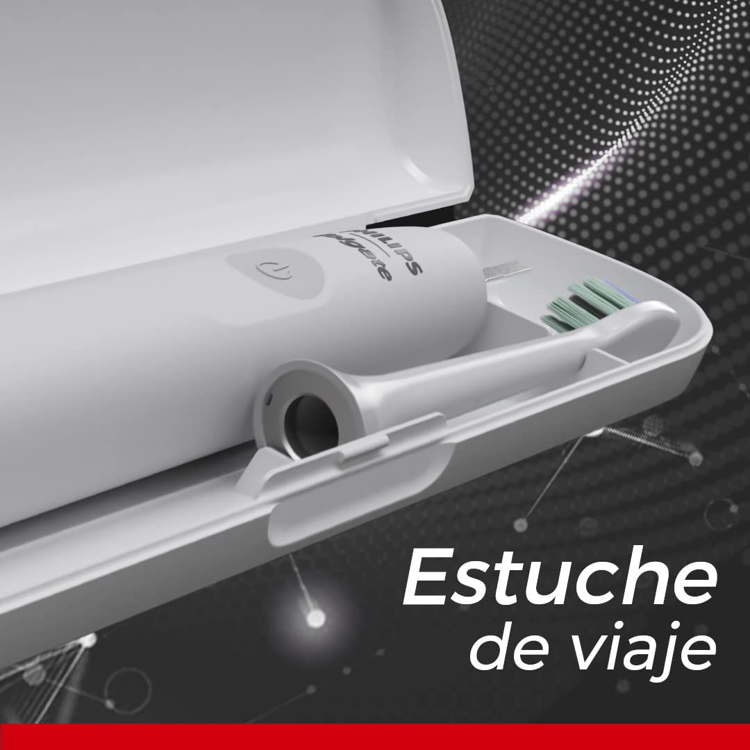 Philips Colgate Cepillo de Dientes Eléctrico SonicPro 35 Clean & Sensitive | Remueve 500% más placa 2 modos de cepillado