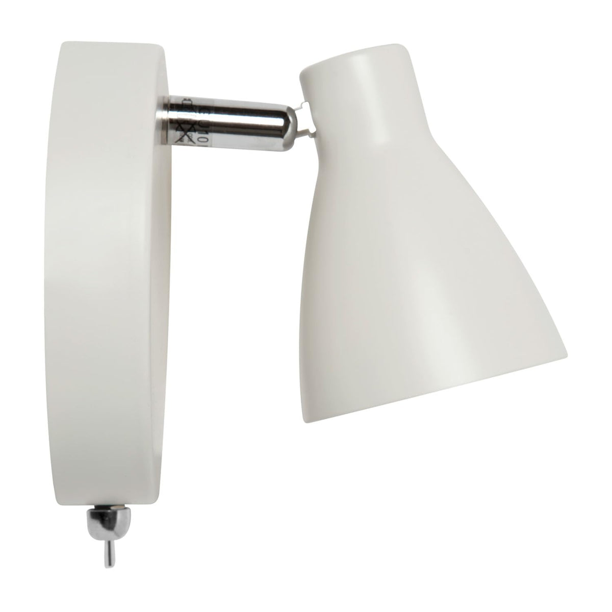ILLUX Lámpara de muro de sobreponer, estilo riel, Decorativo y Moderno, para uso interior, Color blanco, Incluye foco GU10 Luz ideal para recamara pasillo sala TR-2401.B (Luz cálida 2700 K)