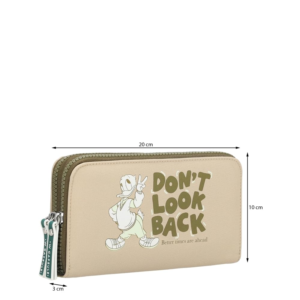 W Capsule Disney Mickey HBYARMULKE63CW Beige Cartera para Mujer