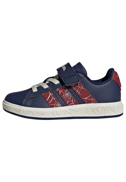 adidas Tenis Marvel Spider-Man Grand Court Niño Casual Azul