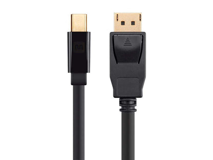 Monoprice Select Series Mini DisplayPort 1.2 to DisplayPort 1.2 Cable, 3ft