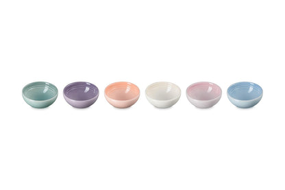 Le Creuset Juego de 6 Cuencos de Gres Vancouver, 2 oz - Varios colores