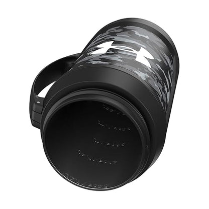 Under Armour Botella de Agua Playmaker Print 64oz para entrenamiento para Adulto Unisex, Negro