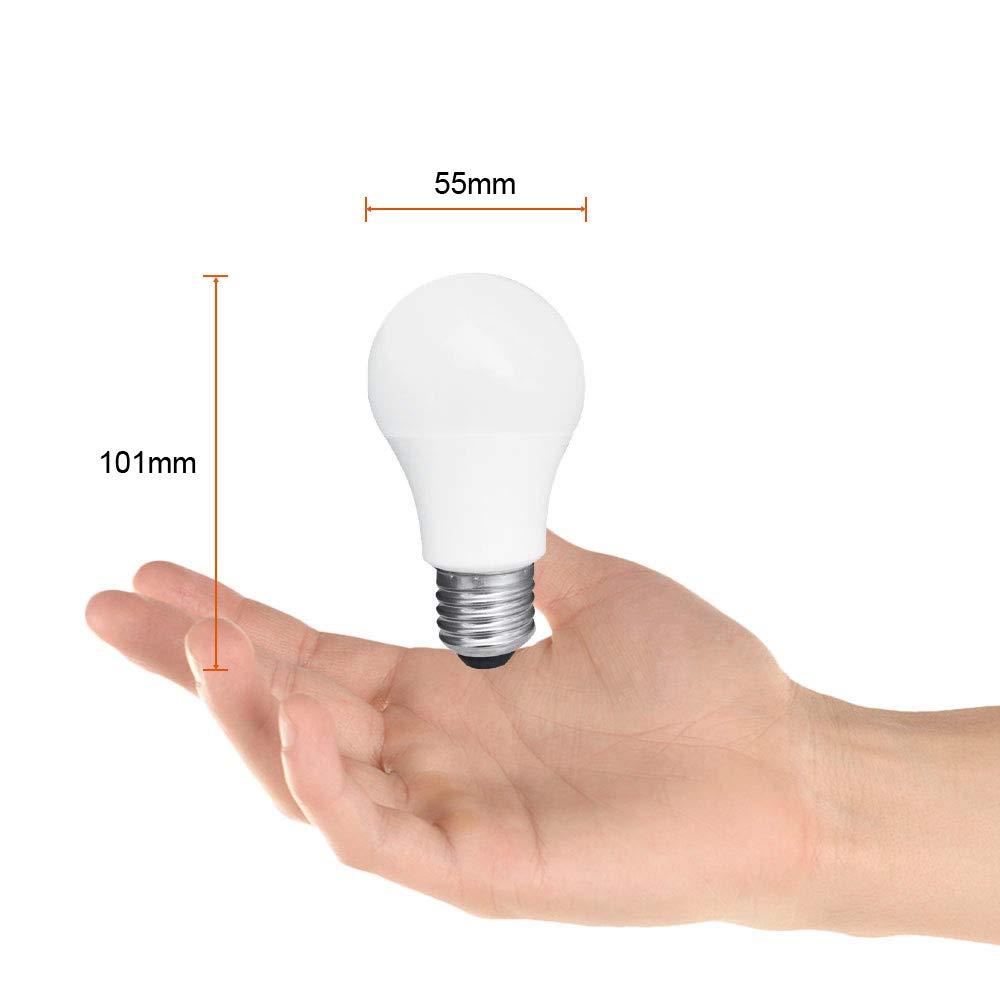 Tecnolite - Paquete de 10 Focos Led A19 para Iluminación Interior, 14 W y 1300 Lumens, Luz Fría de Día, No Atenuable, Ahorrador de Energía Eléctrica