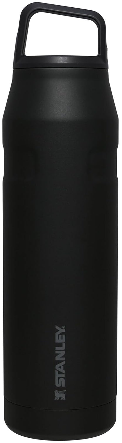 Stanley IceFlow Botella de Agua 24 oz Boca Ancha - Negro - - 36 onzas
