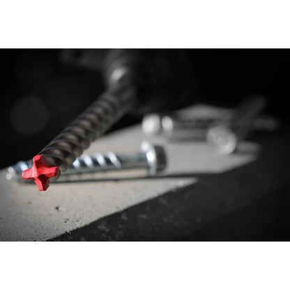 Diablo Rebar Demon SDS-Plus - Broca de martillo de cabeza de carburo completa de 4 cortadores para hormigón y materiales reforzados, 5/8 pulgadas de diámetro, 8 pulgadas de longitud, 6 pulgadas de