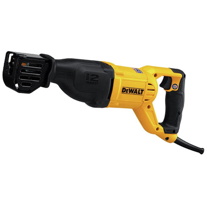 DEWALT Sierra alternativa, 12 amperios, 2.900 RPM, abrazadera de hoja de 4 posiciones, gatillo de velocidad variable, con cable (DWE305), grande