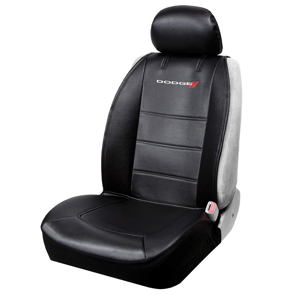 Plasticolor 008595R01 - Funda de Asiento de 3 Piezas con reposacabezas para Automóvil, camión o SUV, Ajuste Universal, Color Negro