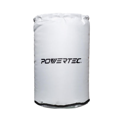 Powertec Bolsa Colectora de Polvo | 20 x 30 pulgadas, compatible con sistemas Delta, Grizzly, Shop Fox, WEN