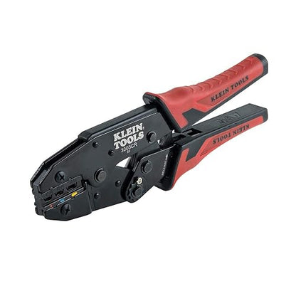KLEIN TOOLS 3005CR | Pinza Ponchadora | 10-22 AWG | Matraca Integrada