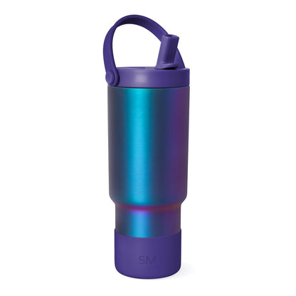 Simple Modern Trek Pivot Vaso Térmico Infantil 710 ml con Popote y Asa - -Prism - 24 onzas