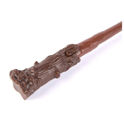 Wizarding World, Harry Potter, Varita mágica Que se Ilumina Lumos Wand de 27,9 cm con Figura de Patrono Ciervo, Juguetes para niños a Partir de 6 años