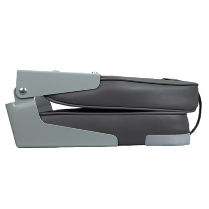 ERGOSEAT - Asientos de barco con respaldo bajo, asiento plegable para barco de pesca con respaldo, silla de barco, asiento de barco de bajo marino Jon, asiento de canoa, 1 paquete, gris oscuro