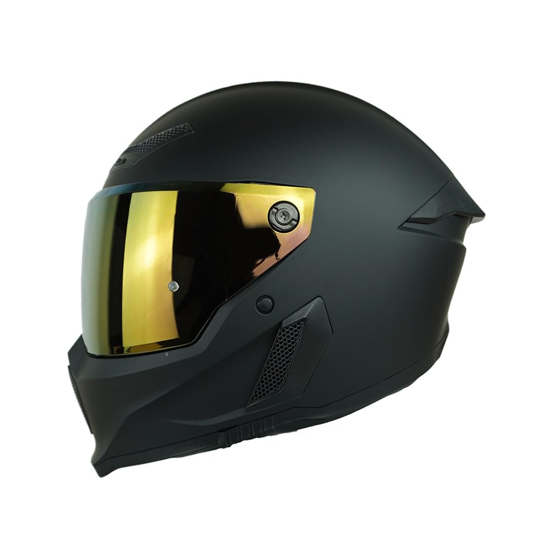 Casco para Moto Modelo NITROX - Casco Motocicleta Marca Edge - Visor Doble ANTIVAHO - Cascos para Motos Certificados Dot Moto - Accesorios para Moto Motocross Motocicleta