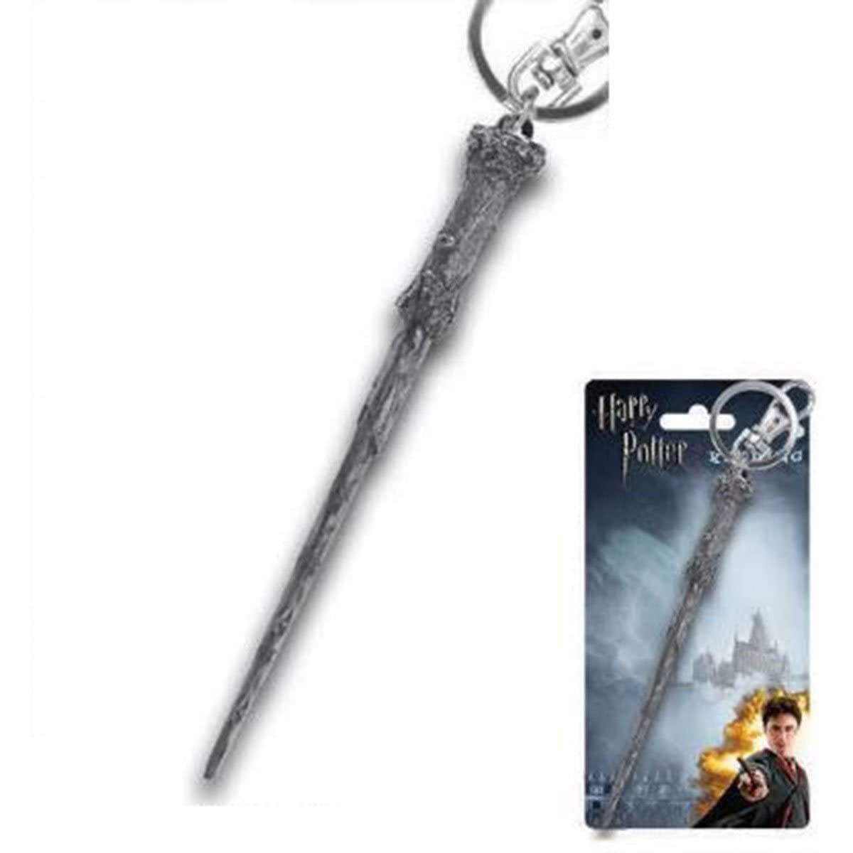 Harry Potter Harry's Wand Llavero, 11 cm, plata