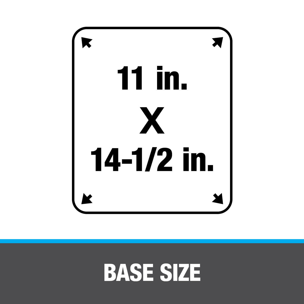 Oatey 12976 All-flash Base intermitente, aluminio, 3.8 cm – 7.6 cm