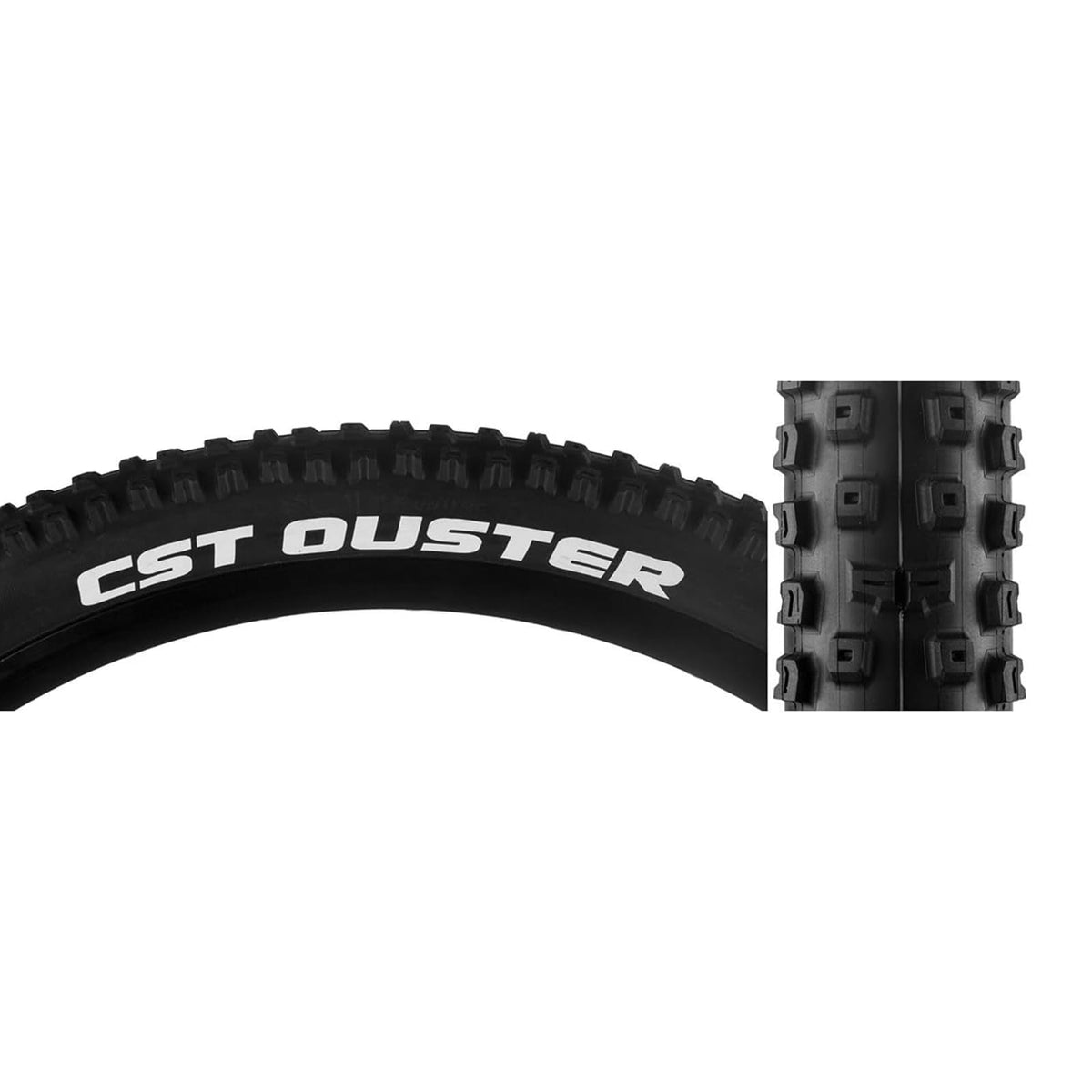 Llanta MTB CST 27.5x2.40 (60-584) | Modelo Ouster C1807 | Negra | Repuesto Bicicleta Montaña