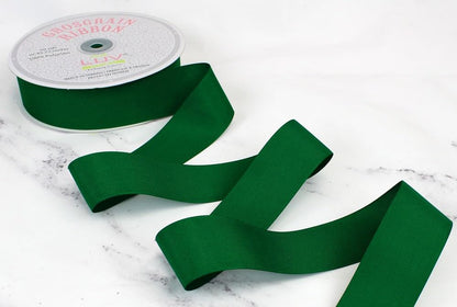 Creative Ideas Solid Grosgrain Ribbon, 1-1/2-Inch by 50-Yard, Emerald Green