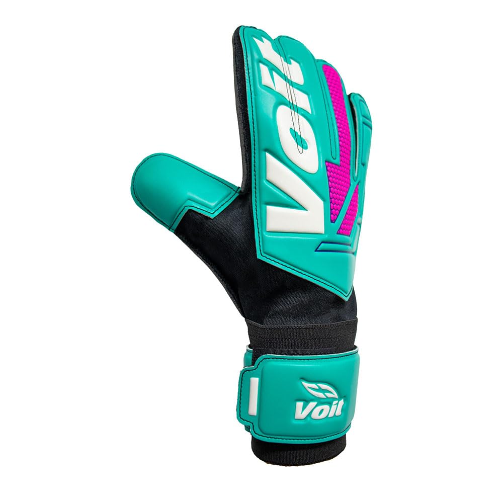 Voit Guantes de Portero Adulto Snakebite Training Multicolor, Puede Llegar en Aqua o Naranja (9)