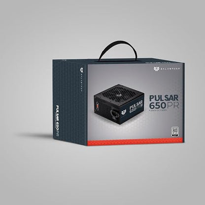 Balam Rush Pulsar Fuente de Poder 650PR ATX, 650W, 80 Plus White, No Modular, Nova Negro
