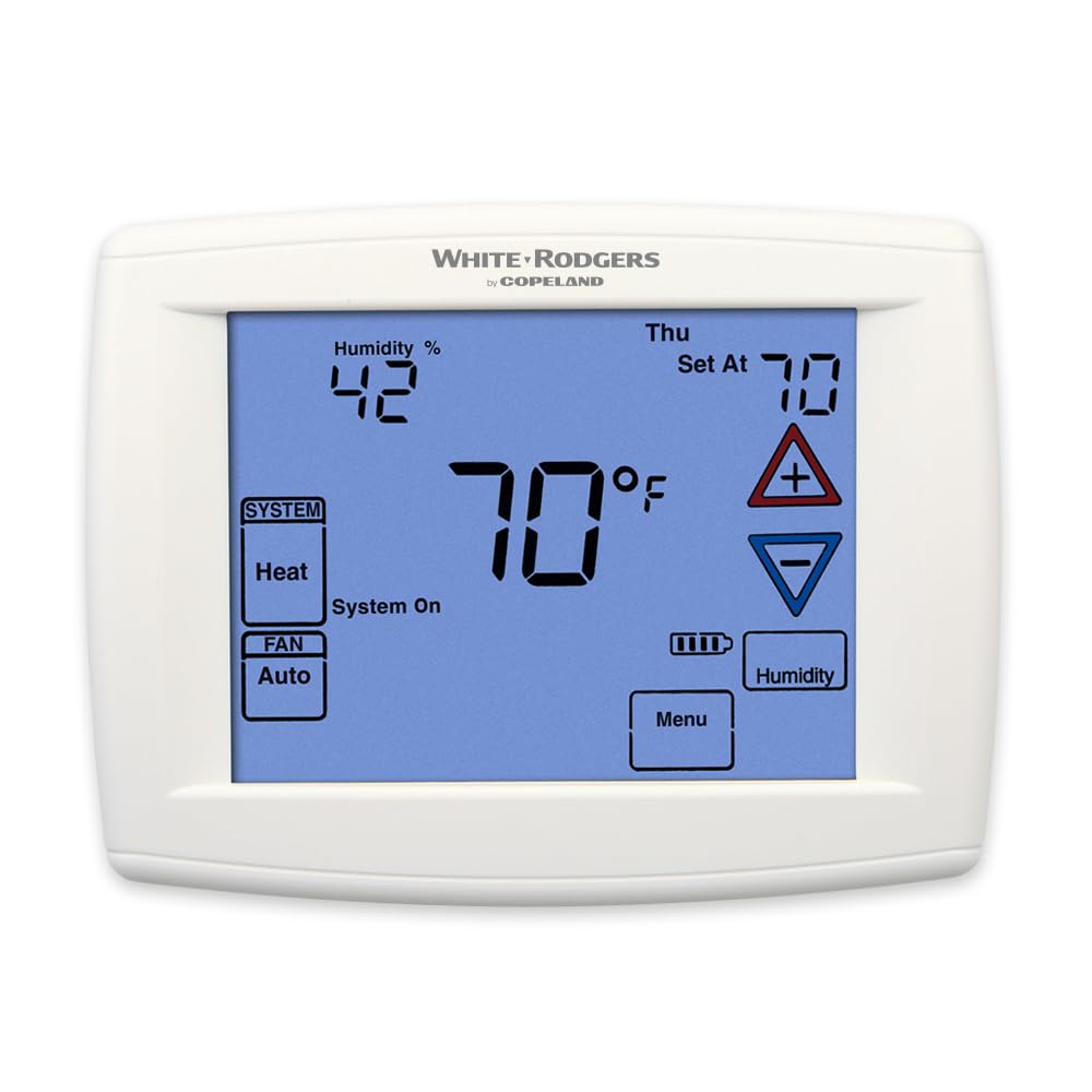 Emerson 1F95-1291 - Termostato táctil de 7 días con control de humedad