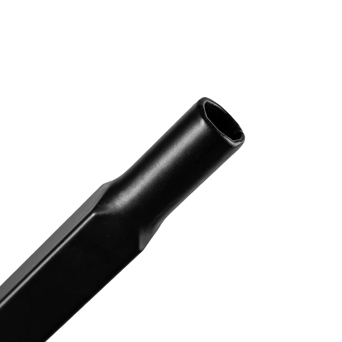 Nuvo Iron - Balaustre de escalera interior de acero negro hueco cuadrado de 1,27 cm de largo, clásico (paquete de 12)