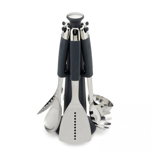 Joseph Joseph 100 Collection Elevate Carousel Set - Acero inoxidable, 6 piezas