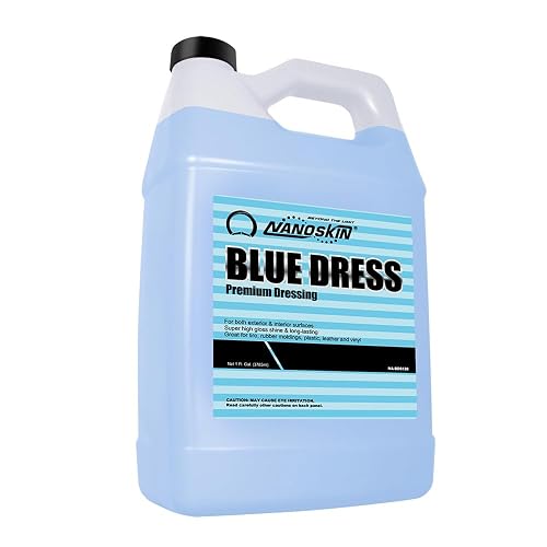 Nanoskin Vestido Azul para Neumáticos, Vinilo, Goma y Plástico 3.79 L, NA-BDS128