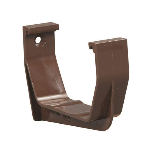 Amerimax Home Products - Gancho para canalón Exterior, contemporáneo, Vinilo, café, 5 Pulgadas