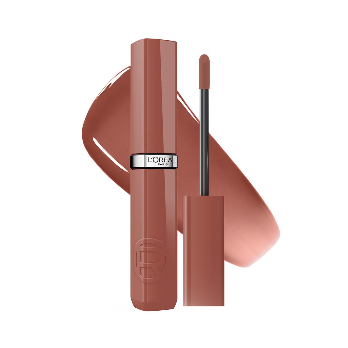 Loreal Paris Infallible Laque Resistance Labial Líquido Acabado Brillante - 320 ALMOND NUDE